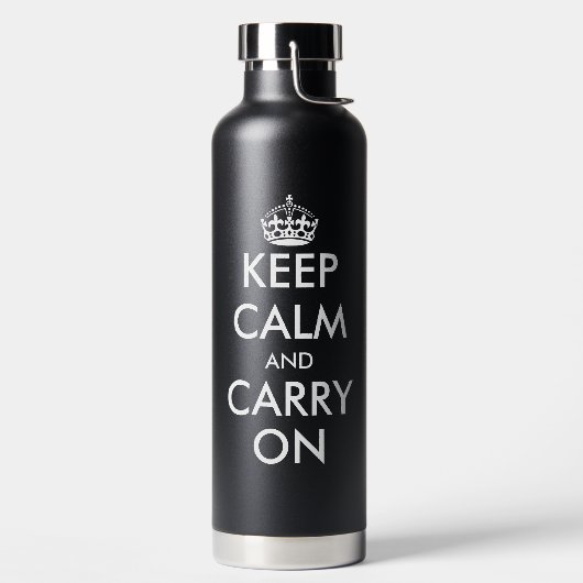 保運大きなおもしろいこと ウォーターボトル (左面)