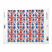 保運旅のポスター ラベル (フルシート)