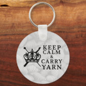 保運糸工芸品 キーホルダー (正面)