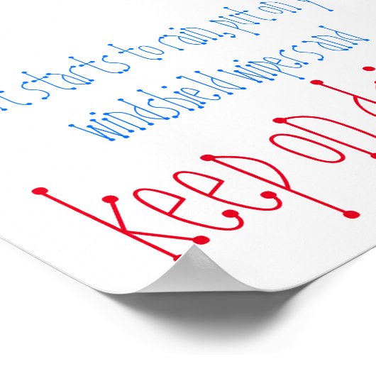 保運転引用文ミニ ポスター (角)