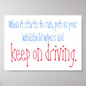 保運転引用文ミニ ポスター (正面)