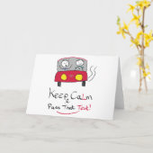 保運転試験 カード (黄色い花)