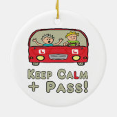 保運転試験 セラミックオーナメント (裏面)