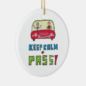 保運転試験 セラミックオーナメント (右)