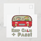 保運転試験 ポストカード (正面/裏面)