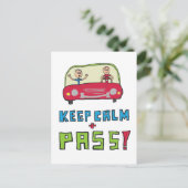 保運転試験 ポストカード (スタンド正面)