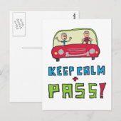 保運転試験 ポストカード (正面/裏面)