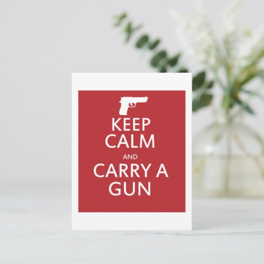 保運銃 ポストカード (スタンド正面)