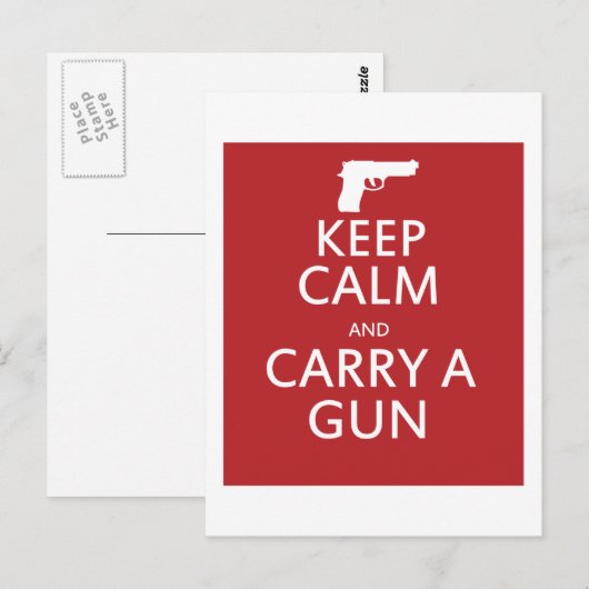 保運銃 ポストカード (正面/裏面)