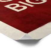 保運Calm & a Big Stick Poster ポスター (角)