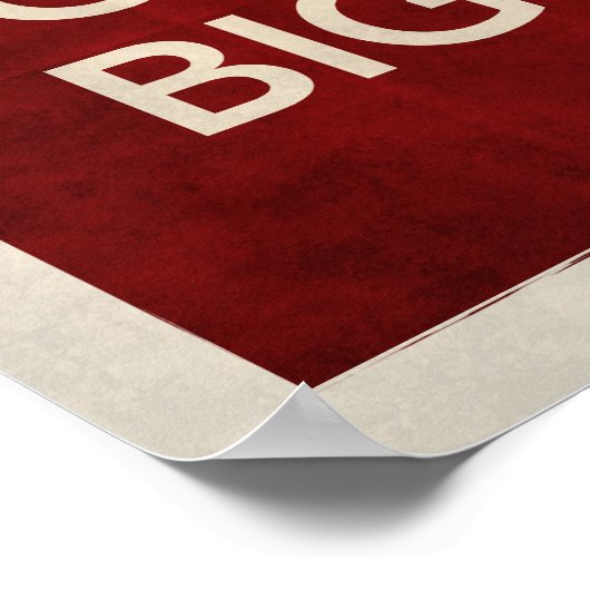 保運Calm & a Big Stick Poster ポスター (角)