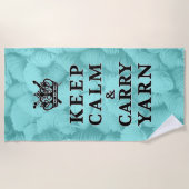 保運Calm Yarn ・工芸品 ビーチタオル (正面)