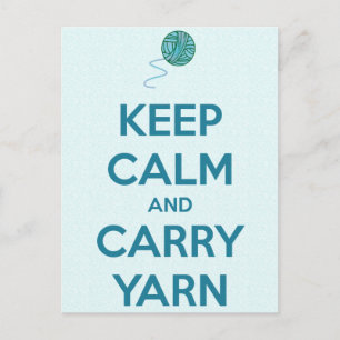 保運Calm Yarn Card ポストカード