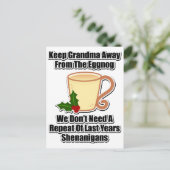 保遠くにおばあちゃん ポストカード (スタンド正面)