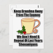 保遠くにおばあちゃん ポストカード (正面/裏面)