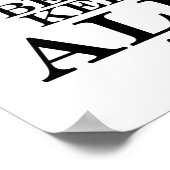 保遠くにAutoharp ポスター (角)