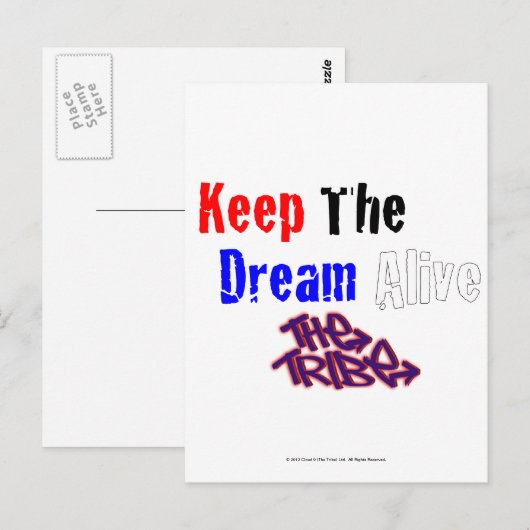 保部族の夢 ポストカード (正面/裏面)