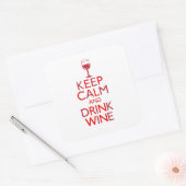 保酒 スクエアシール (封筒)