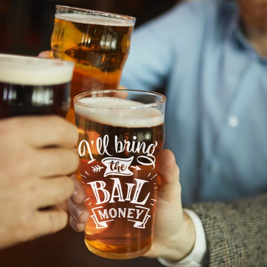 保釈おもしろい金を持ってくる タンブラーグラス