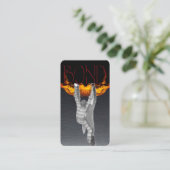 保釈スタイリッシュ保証業務用カード 名刺 (スタンド正面)