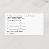 保釈モダン債 名刺 (裏面)