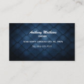 保釈人がスローガンを名刺に 名刺 (裏面)