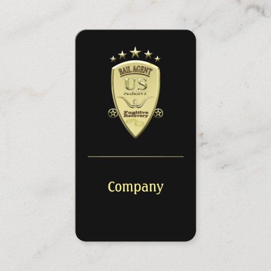 保釈代理人 名刺 (正面)