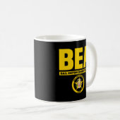 保釈執行エージェント逃亡犯罪人の連帯保証人 コーヒーマグカップ (正面右)