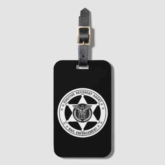 保釈執行代理店バッジラゲッジタグ ラゲッジタグ (正面縦)
