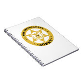 保釈執行代理店バッジ ノートブック (右側)