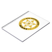 保釈執行代理店バッジ ノートブック (左側)