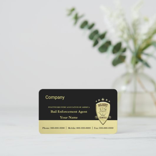 保釈執行官 名刺 (スタンド正面)