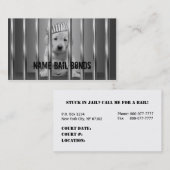 保釈結束の名刺 名刺 (正面/裏面)