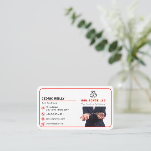 保釈送達 | 赤線 名刺 (スタンド正面)