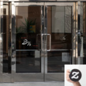 保釈金玉及びチェーン業 ウィンドウサイン (オフィスドア)