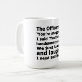 保釈金 コーヒーマグカップ (正面左)