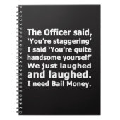 保釈金 ノートブック (正面)