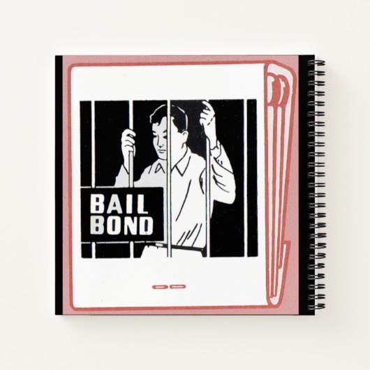 保釈金 ノートブック (裏面)