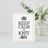 保金ゴールド工芸フェイク縁ど品 ポストカード (スタンド正面)