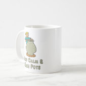 保陶器 コーヒーマグカップ (正面左)