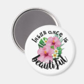 保険が美しい マグネット (正面/裏面)