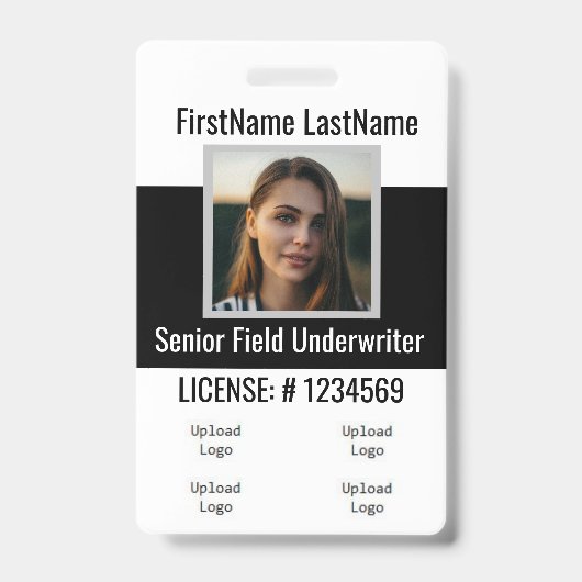 保険エージェントバッジ表裏同じ バッジ (正面)