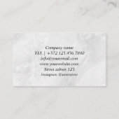 保険コンサルタント保険代理店自動車 名刺 (裏面)