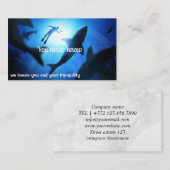 保険コンサルタント保険代理店自動車 名刺 (正面/裏面)