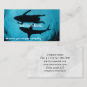 保険コンサルタント保険募集人 名刺 (正面/裏面)