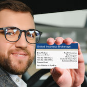 保険ブローカモダンー名刺 名刺