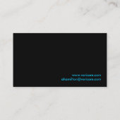 保険ブローカーの名刺 アドバイスカード (裏面)