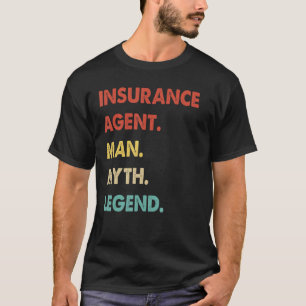 保険代理人神話の伝説 Tシャツ