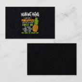 保険代理店はパイナップルのようです。 名刺 (正面/裏面)