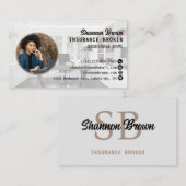 保険代理店名刺 |モーゲージブローカー 名刺 (正面/裏面)